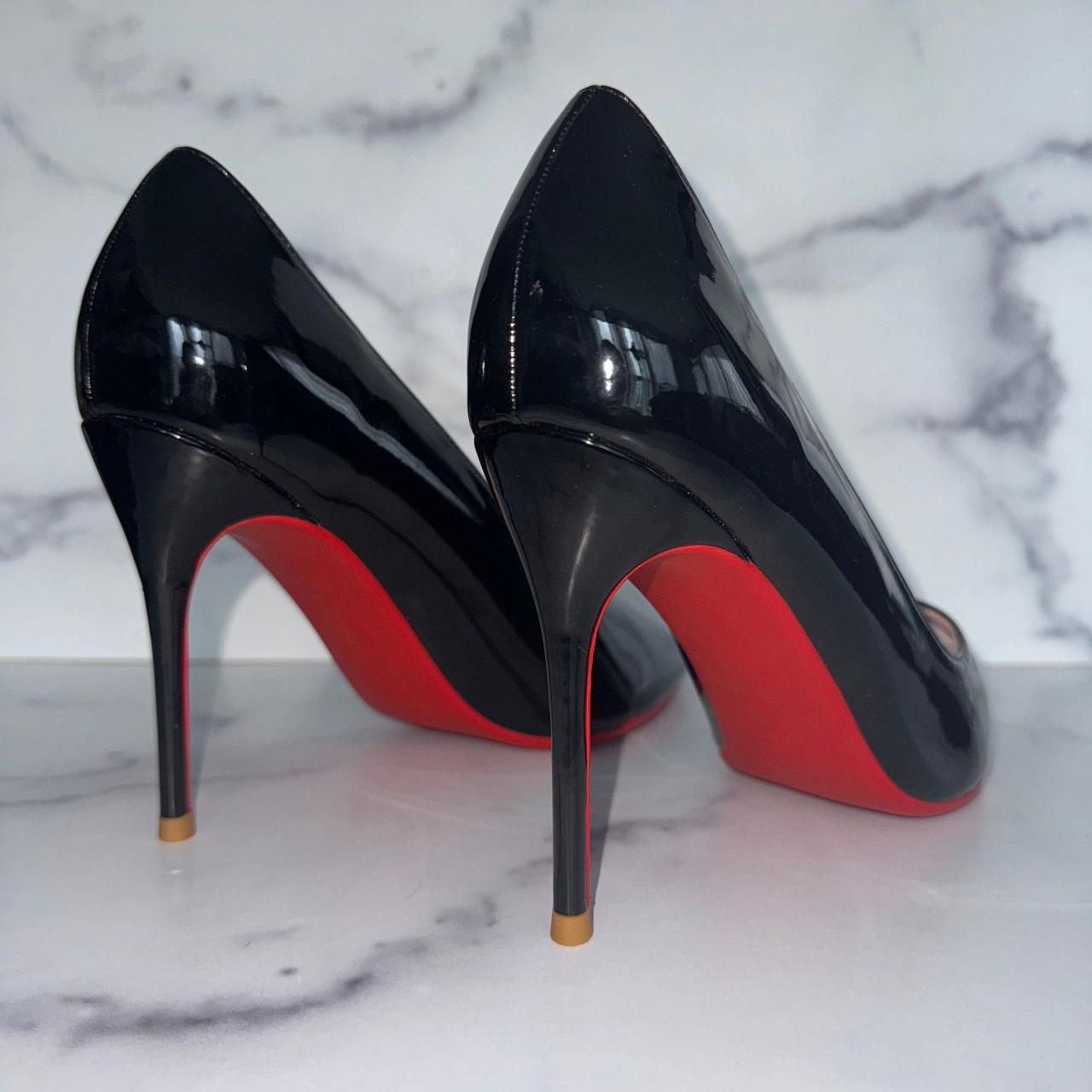 Black Red Bottom Heels (No Crystals) | US Sizes 6 to 11 | Heel options ...