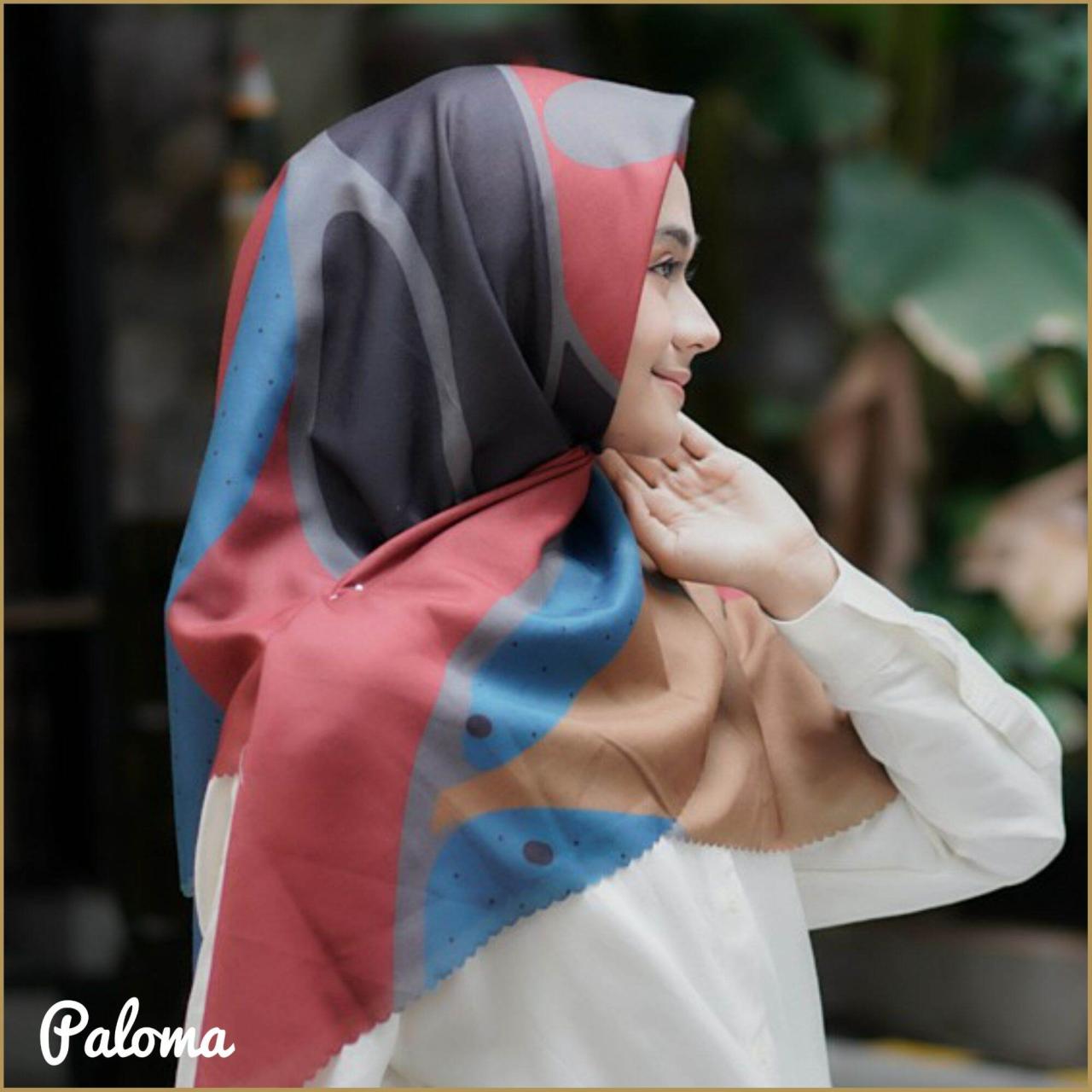 Jual KERUDUNG SEGI EMPAT PARIS PREMIUM By RIZKAIDA HIJAB [A0006] JILBAB ...
