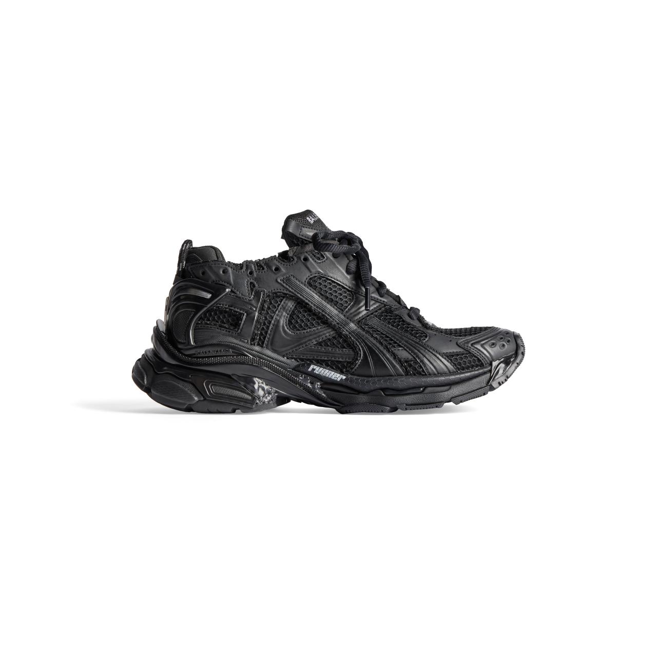Balenciaga Triple S Chunky Sneakers - Black Sneakers, Shoes - BAL301752 ...