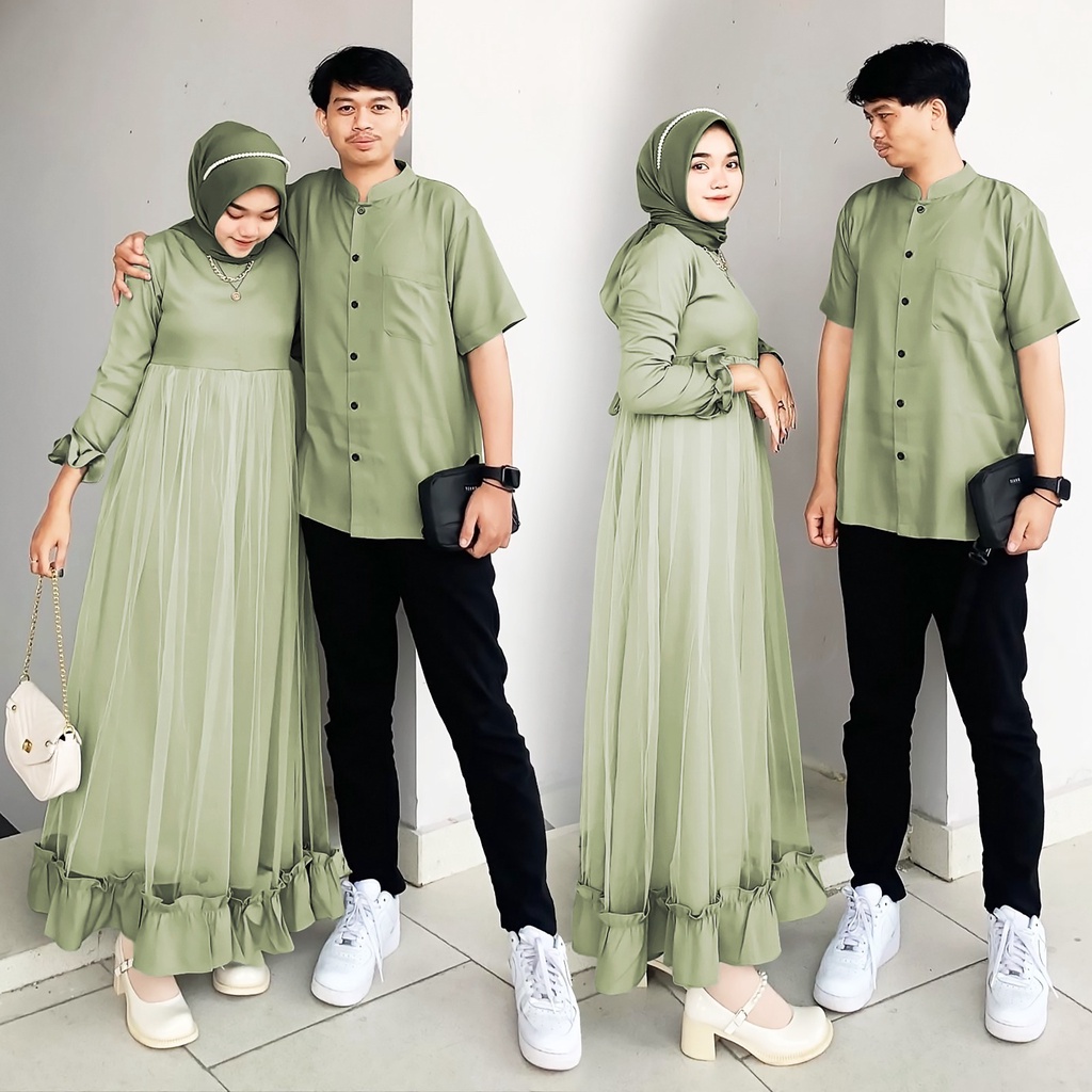 Jual Baju Muslim Couple Terbaru - Couple Silofi - Baju Couple Wanita ...