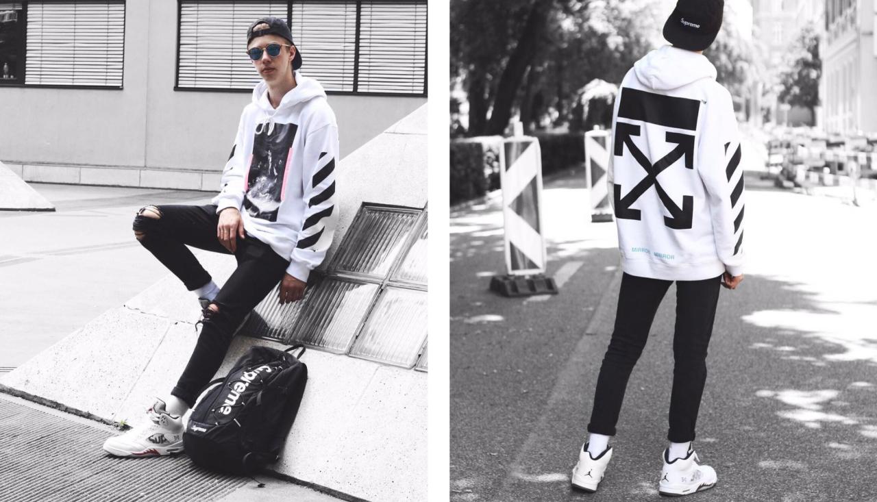 Off-White Hoodies for Men | Streetwear Meets Luxury - italist Magazine