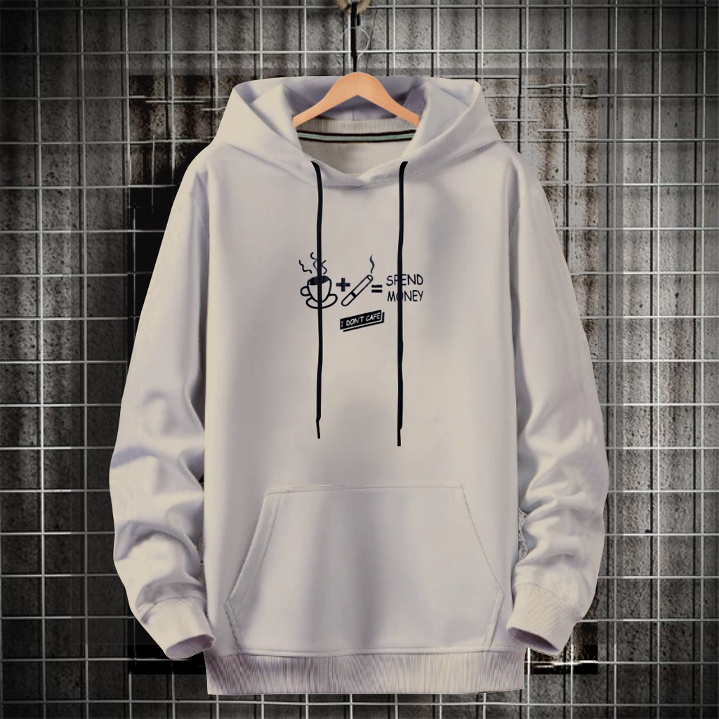 Jual Sweater hoodie pria SPEND MONEY terbaru / hoodie pria kekinian ...