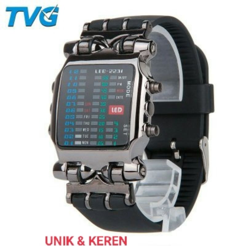 Jual JAM TANGAN ORIGINAL LED DIGITAL/JAM TANGAN UNIK ANALOGIC | Shopee ...