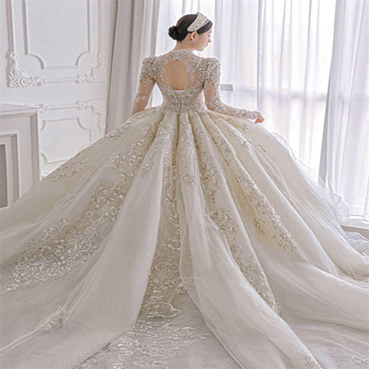 Premium Embroidered Pakistani Wedding Dress in Blue – Nameera by Farooq