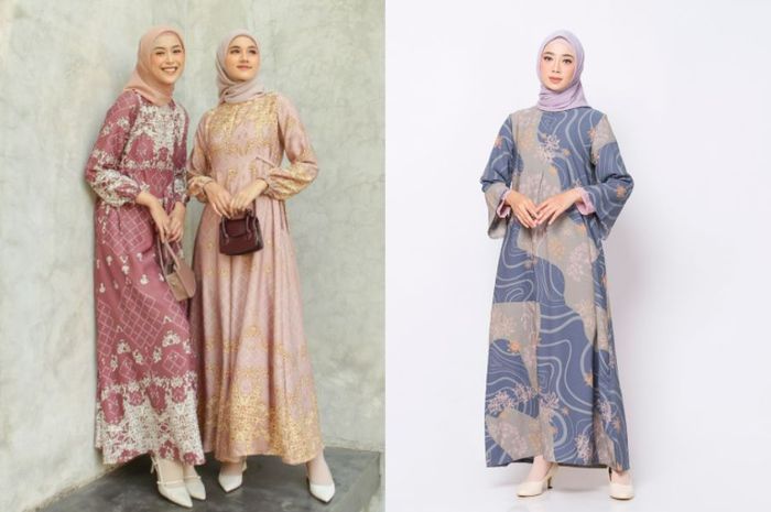 3 Rekomendasi Dress Motif Premium Harga Rp 100 Ribuan, Modis Banget ...