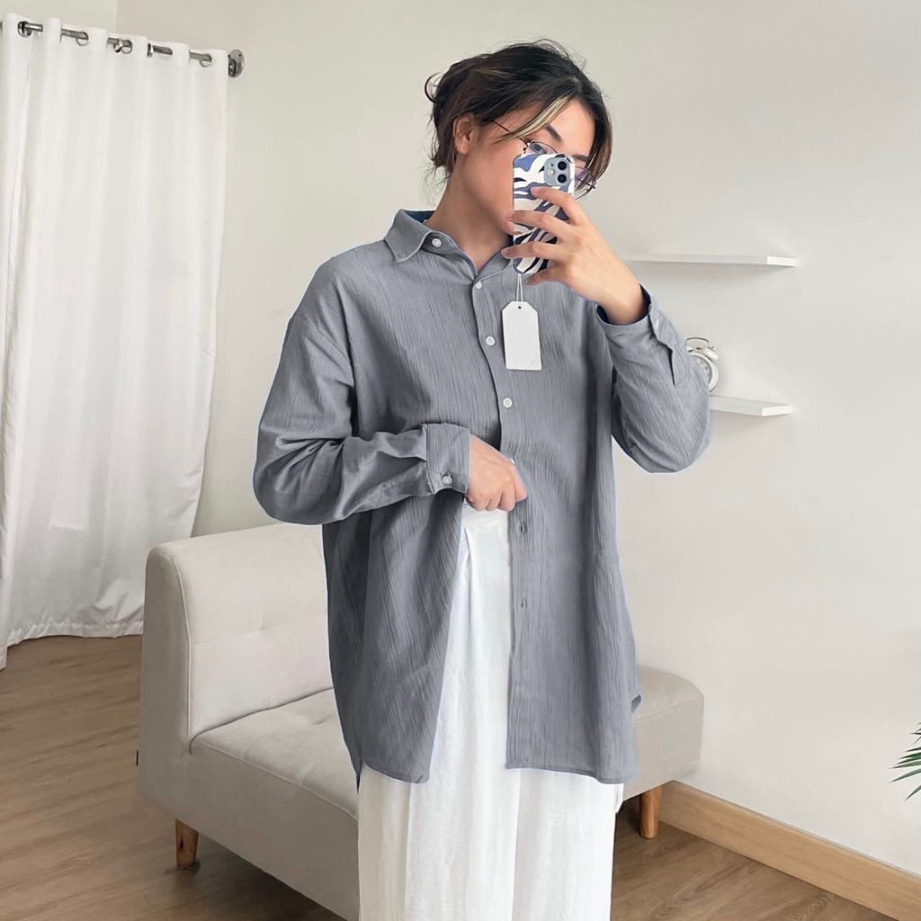 Jual Kemeja Wanita Oversize / Riri Shirt - Kemeja Oversize Wanita ... Jual Kemeja Wanita Oversize / Riri Shirt - Kemeja Oversize Wanita ...