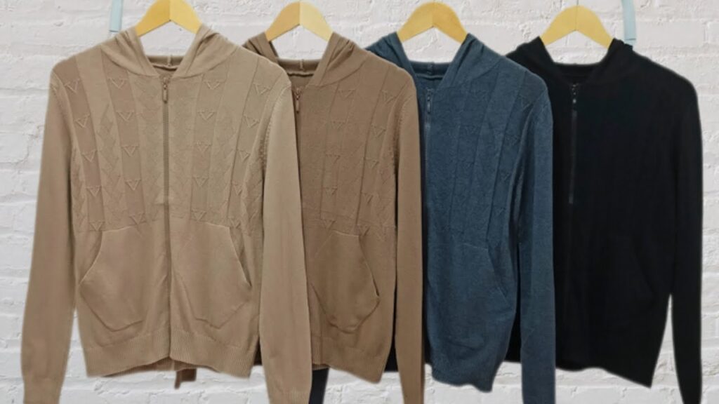 JAKET HOODIE KNIT RAJUT PREMIUM IMPORT TERMURAH - YouTube