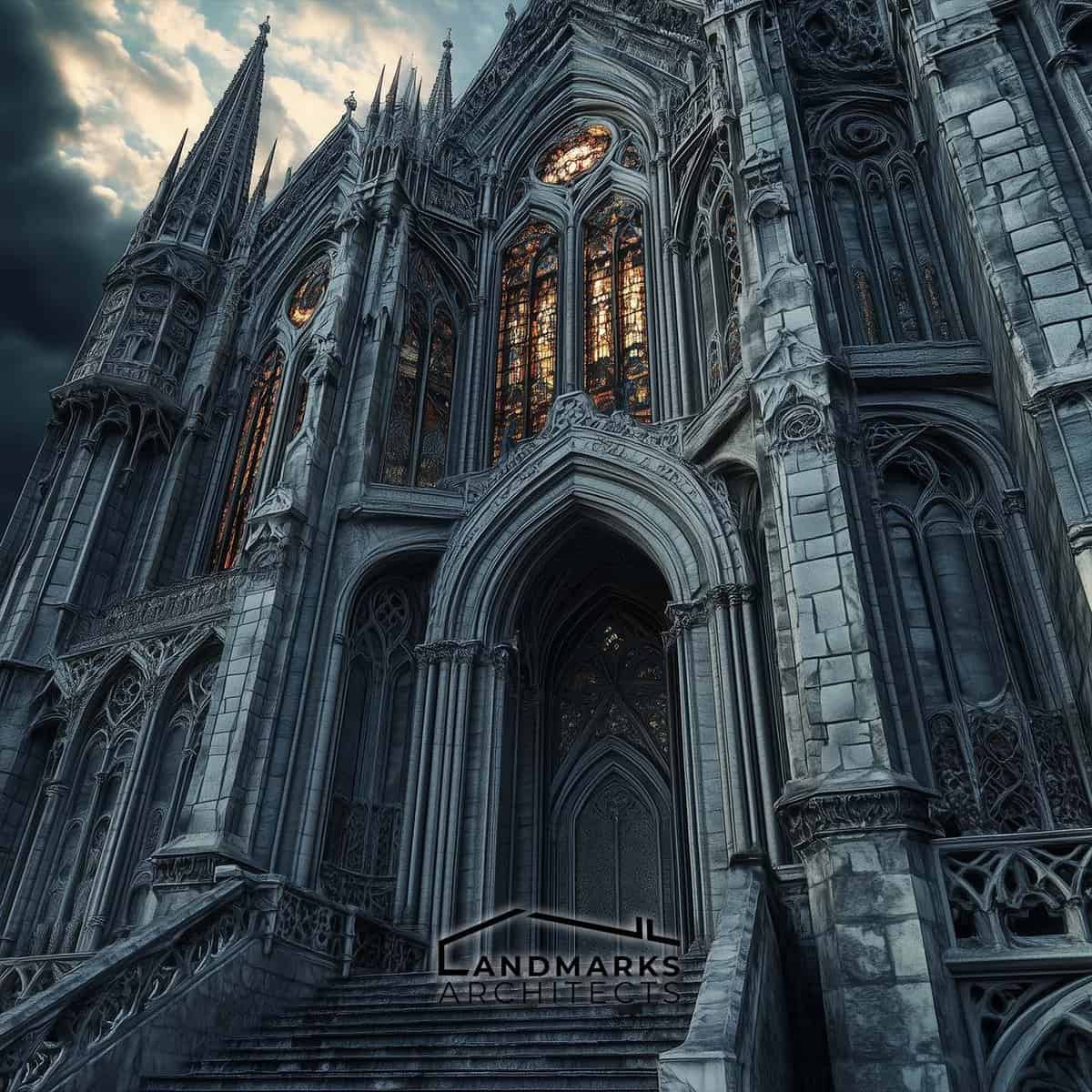 Gothic Cathedral Exterior