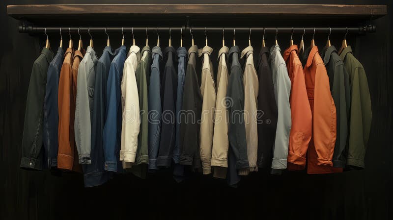 Minimalist Capsule Wardrobe Versatile Outfit Essentials Stock Photos ...