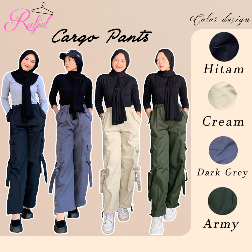 3 ways to style cargo pants from | Shavira Wangsamulia (@shav_ira)