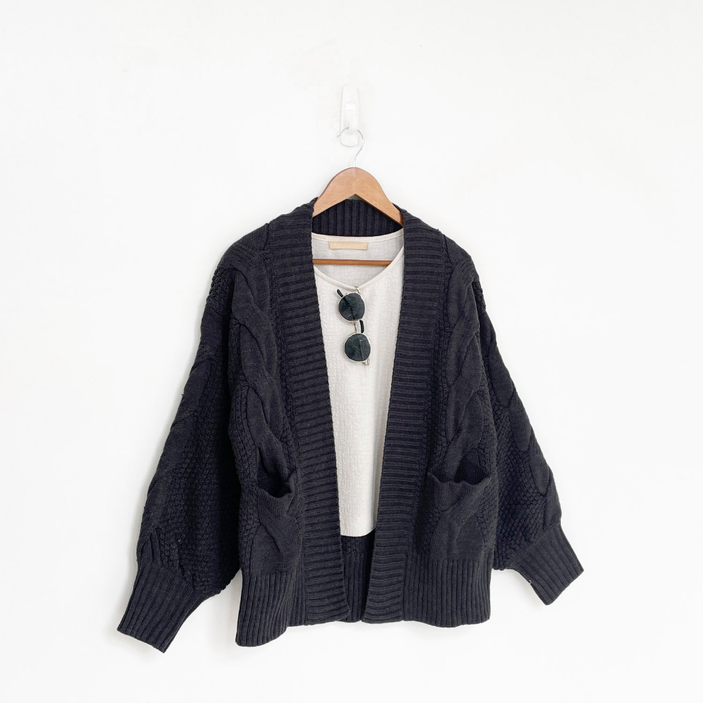 Jual MKY CLOTHING CARDIGAN BASIC KARDIGAN KATUN RAJUT BASIC | Shopee ...