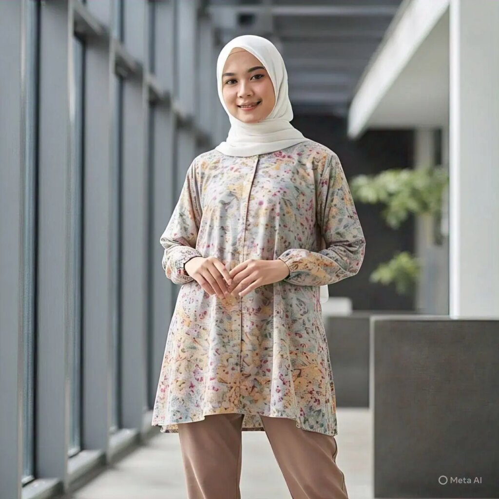 10 Model Baju Tunik Terbaru yang Modis, Cocok untuk Outfit Kasual di ...