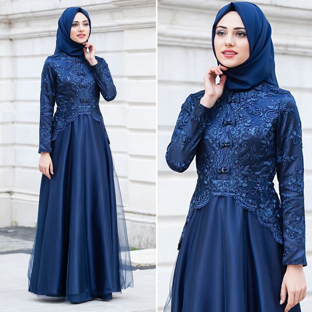 Modest evening dress, Muslim evening dresses, Muslimah fashion outfits