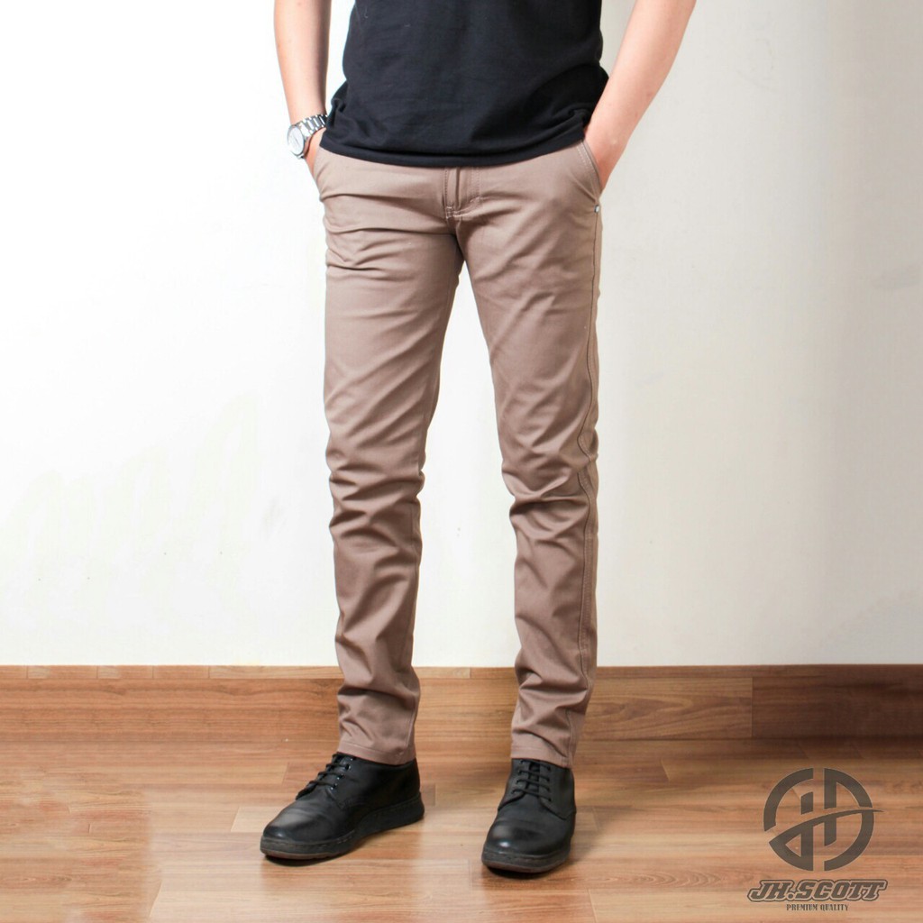 Jual Celana Panjang Reguler Chino/Cino/Chinos Pria/Cowok Standar - Krem ... Jual Celana Panjang Reguler Chino/Cino/Chinos Pria/Cowok Standar - Krem ...