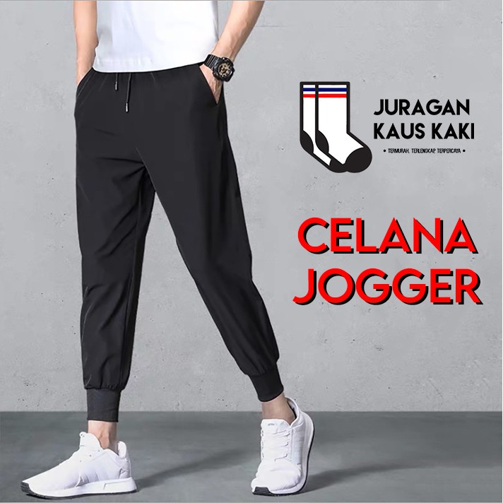 Jual Celana Panjang Jogger Training Olahraga Lari Gym Joger Pria ...