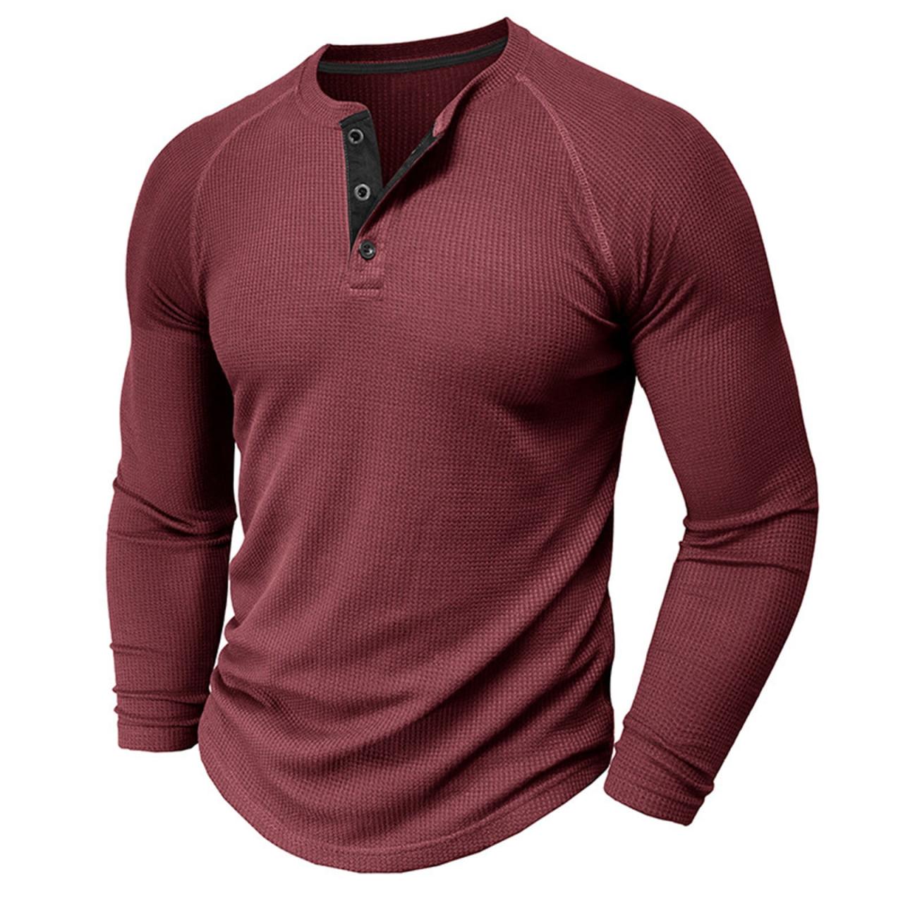 Men's Long Sleeve Henleys | Old Navy