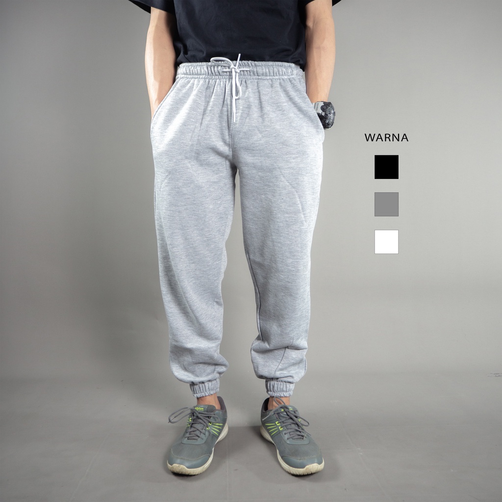 Jual Sudjoe Celana Jogger Pants Training Polos Pria Bahan Fleece ... Jual Sudjoe Celana Jogger Pants Training Polos Pria Bahan Fleece ...