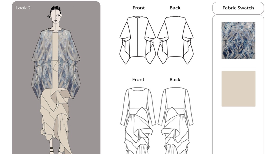 DESAIN PAKAIAN | FASHION DESIGN | TECHNICAL DRAWING | FASHION ILLUSTRATION