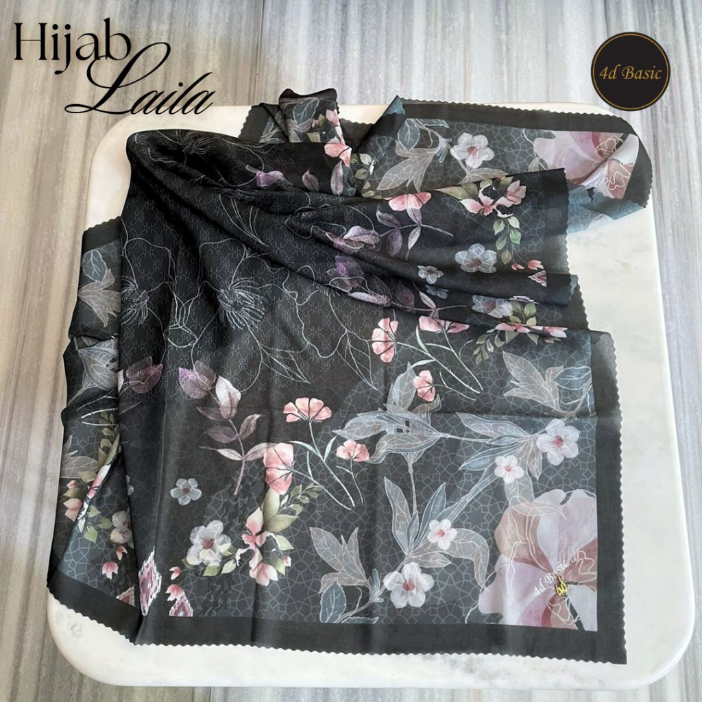 [3 Motifs] Sublime Instant Hijab Daily Hijab Bergo Printing Motif