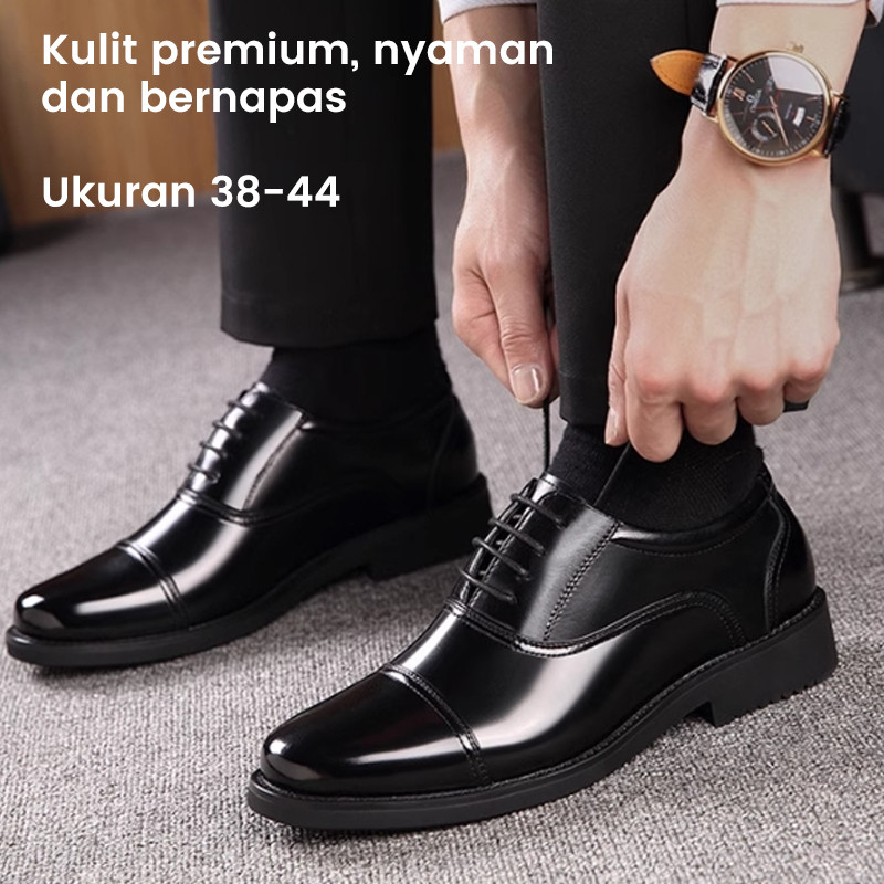 Jual Sepatu Pria Sepatu Pantofel Pria Kulit Sepatu Formal Oxford Kantor ...