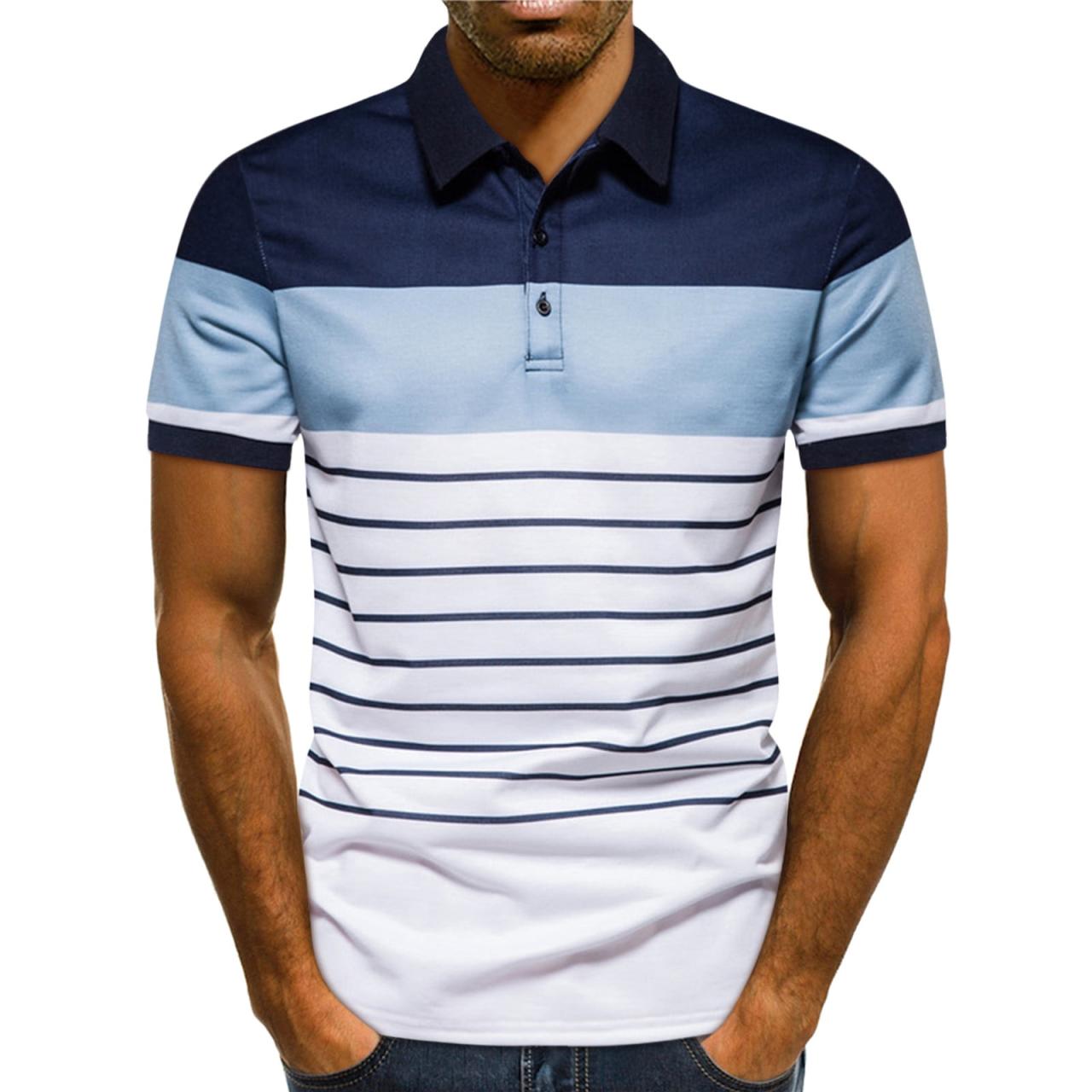 Fozruso Men's Summer Breathable Short Sleeve Polo Shirts For Men Solid ... Fozruso Men's Summer Breathable Short Sleeve Polo Shirts For Men Solid ...
