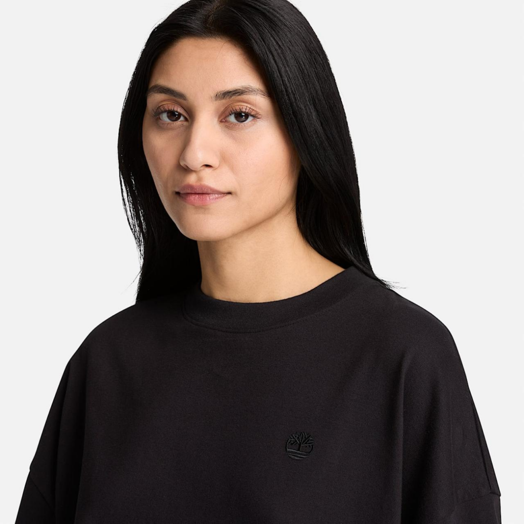 Oversized T-Shirt for Women in Black
