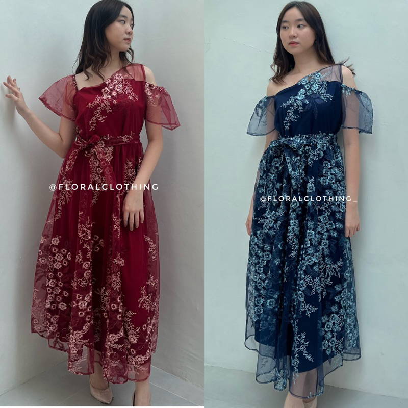 Jual dress pesta wanita elegan party dress brokat premium F171 | Shopee ... Jual dress pesta wanita elegan party dress brokat premium F171 | Shopee ...
