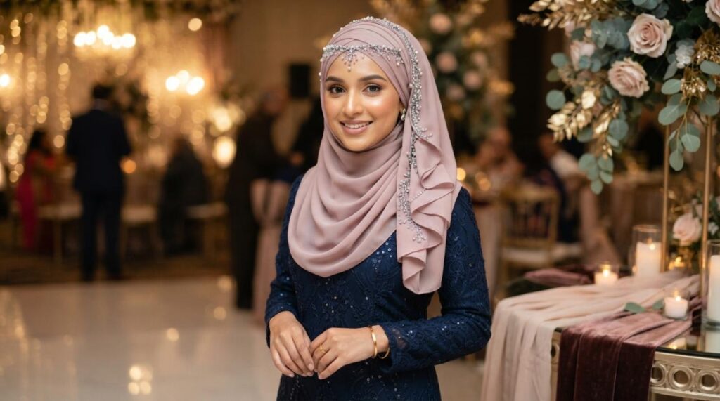 Hijab pesta