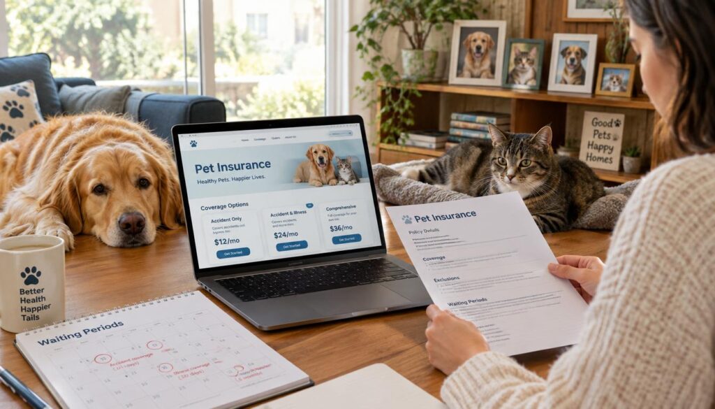 Waiting period dates checked for pet insurance coverage Waiting period dates checked for pet insurance coverage